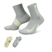 Nike Multiplier Running No-Show Socks (2 Pairs)